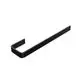 Kermi-Handtuchhalter-Laenge-470-mm-schwarz-RAL-9005-MT-lackiert-ZC01400004 gallery number 1